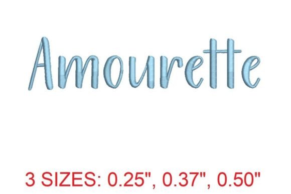Amourette: The Embroidery Font for Elegant Branding
