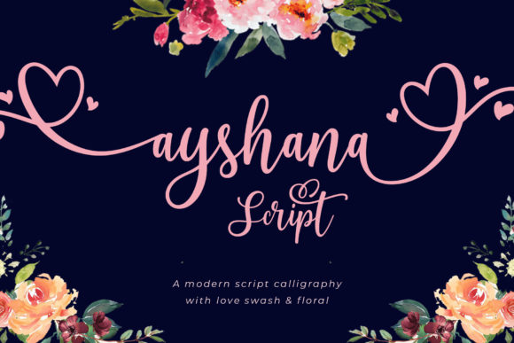 Ayshana Script: A Handwritten Font for Authentic Branding