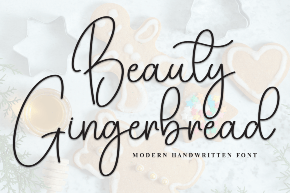 Beauty Gingerbread Font: A Script for Handmade Elegance