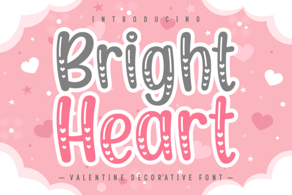 Bright Heart Font: Infusing Warmth into Your Valentine's Designs