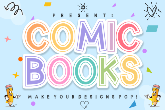Comic Books Font: Unleashing Bold, Playful Energy in Your Designs