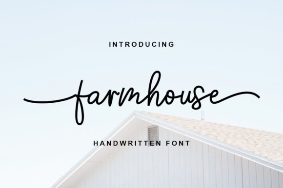 Farmhouse Font: Where Handwritten Charm Meets Modern Design