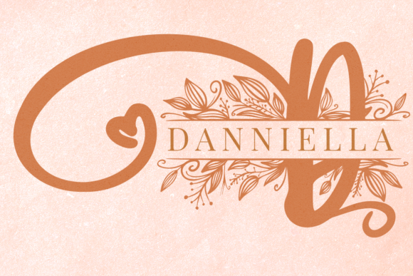 Love Eberline Monogram: A Festive Font for Memorable Designs