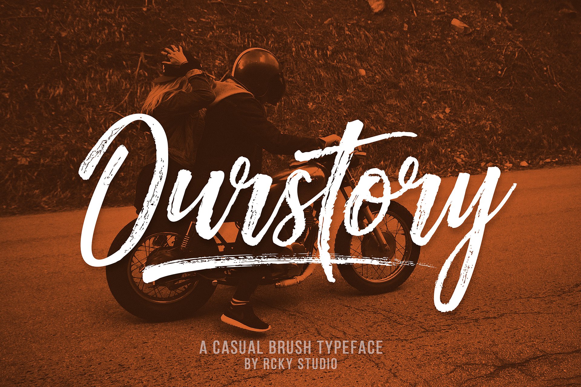 Ourstory Font Duo: A Hand-Drawn Brush Font for Modern Design