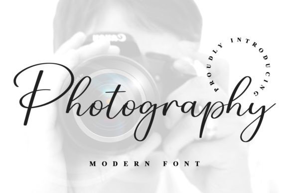 Photography Font: A Modern Typeface for Visual Storytellers