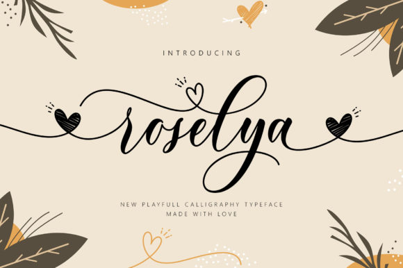 Roselya Script Font: Adding Dance and Luxury to Your Designs