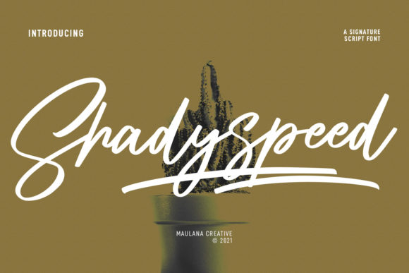 Shadyspeed Script Font: Adding Personality to Your Projects