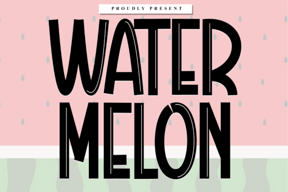 Water Melon Font: A Script for Elegant Branding