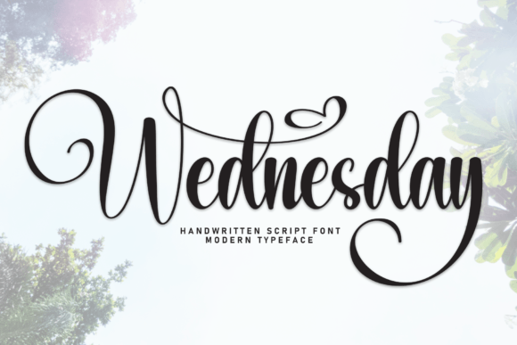 Wednesday Font: A Handwritten Touch for Modern Design