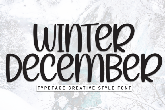 Winter December Font: A Handwritten Touch of Whimsy
